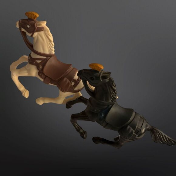 6 Vintage 1988 Willow Tonka Horses GENERAL KAEL & NOCKMAAR WARRIOR Figures B23 - Picture 4 of 9